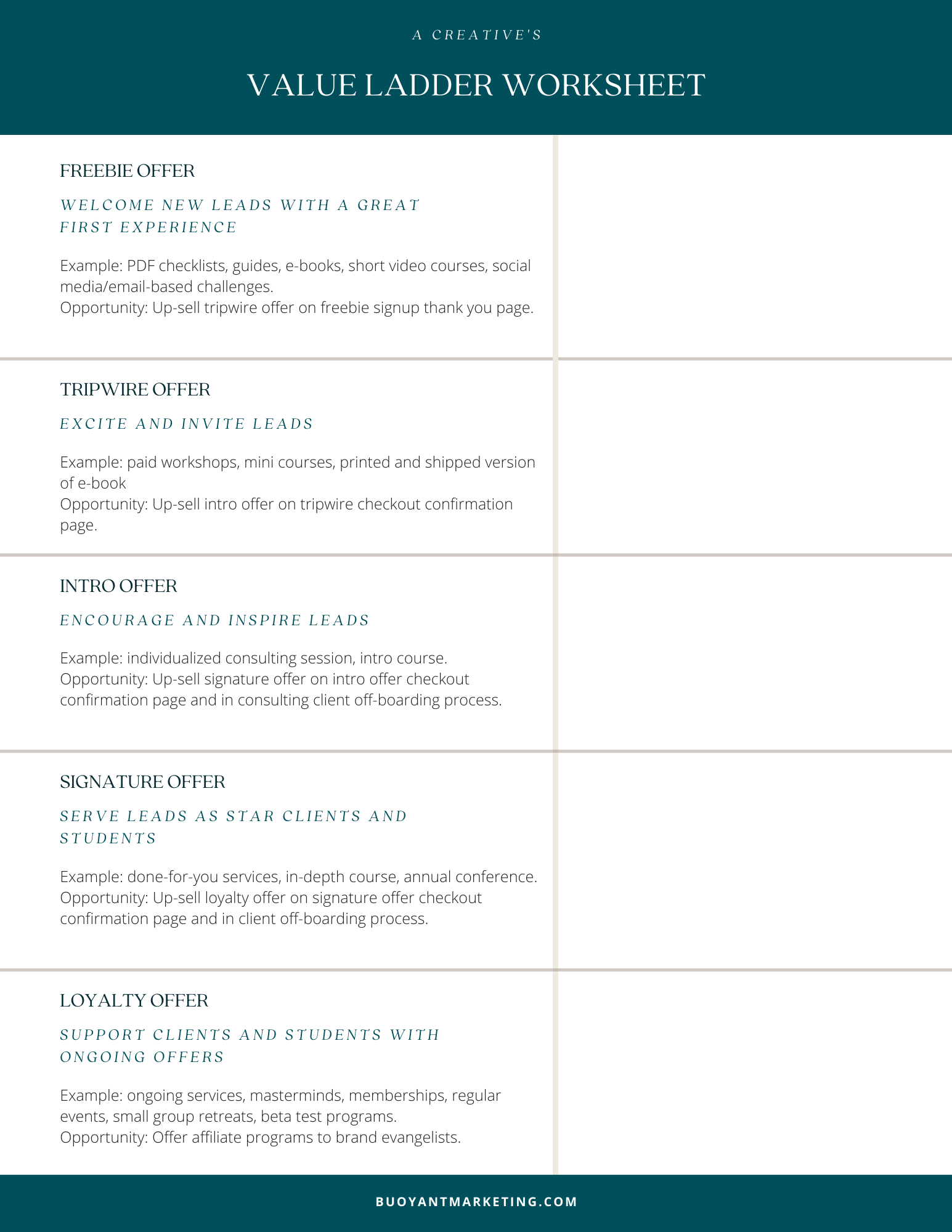 Value Ladder: the Ultimate Creative's Guide | Copy and Content Writing ...