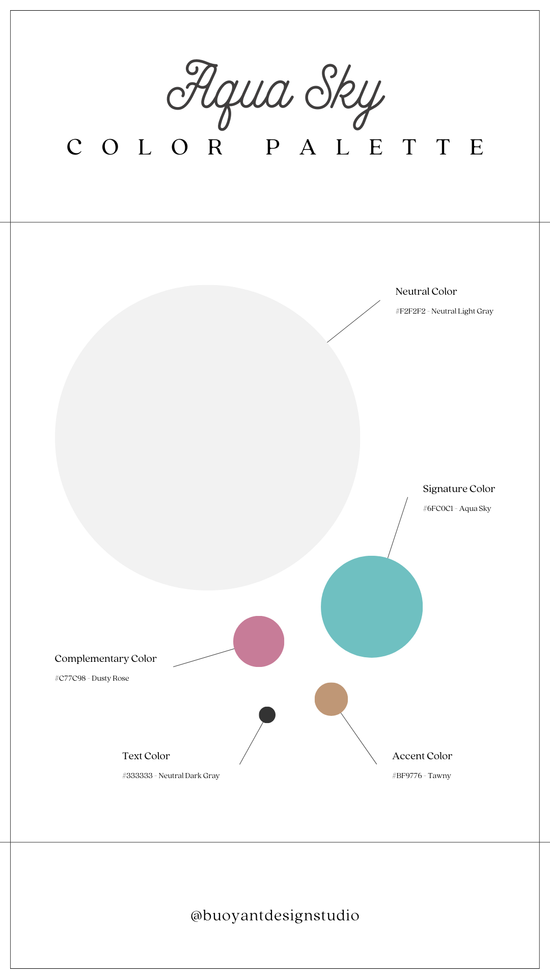 Aqua Sky Color Palette