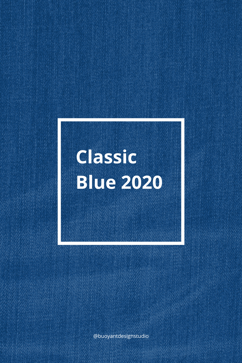 Classic Blue 2020