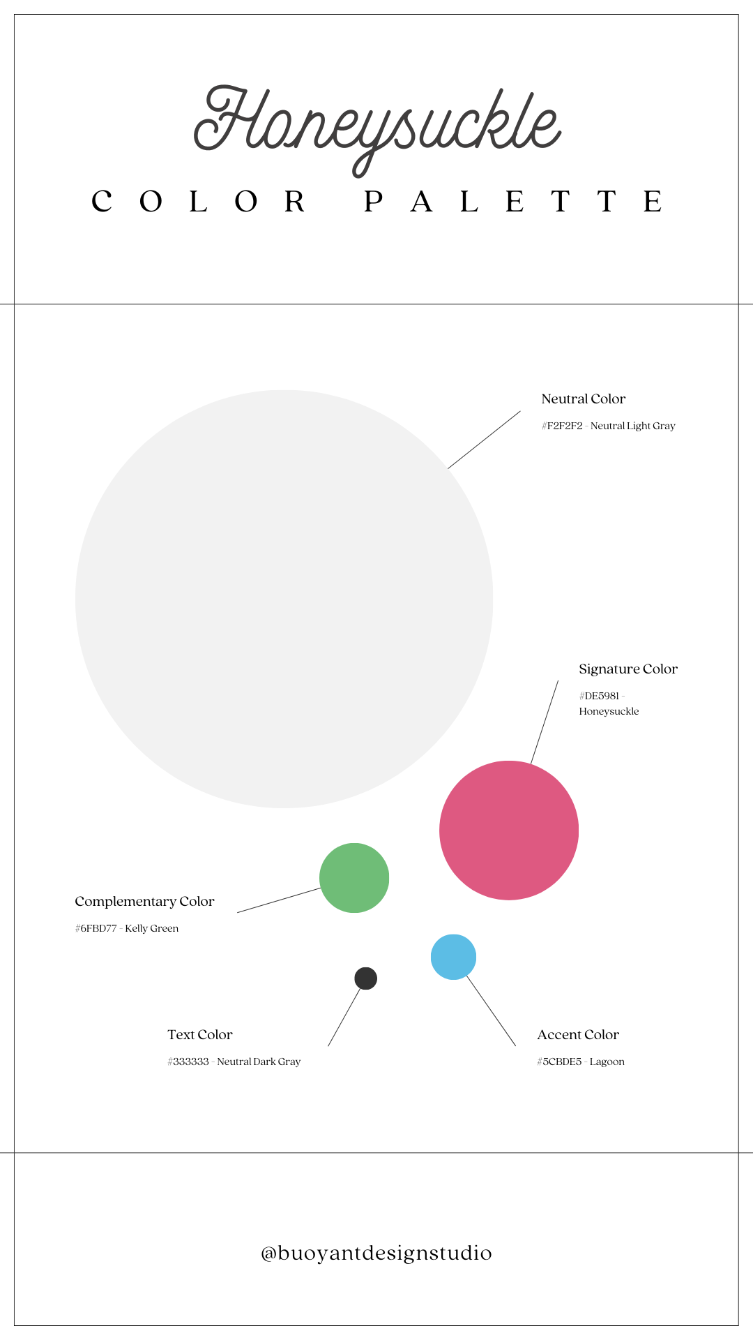 Honeysuckle Color Palette