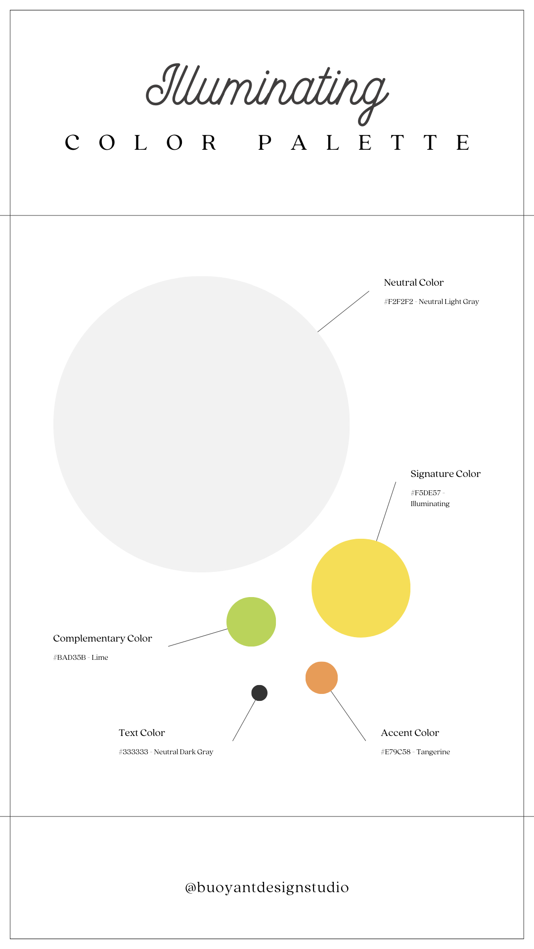 Illuminating Color Palette