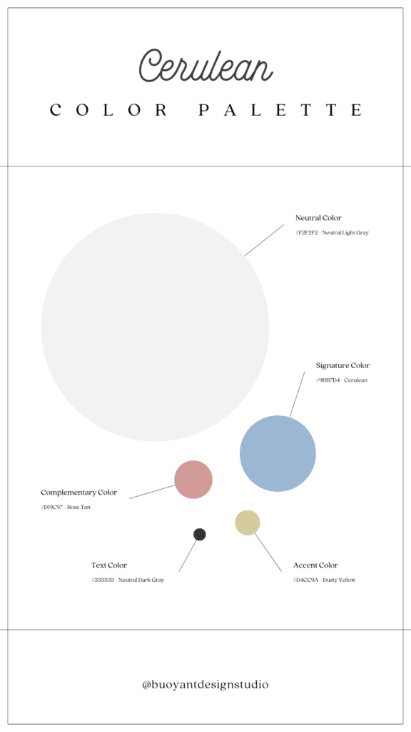 Cerulean Color Palette