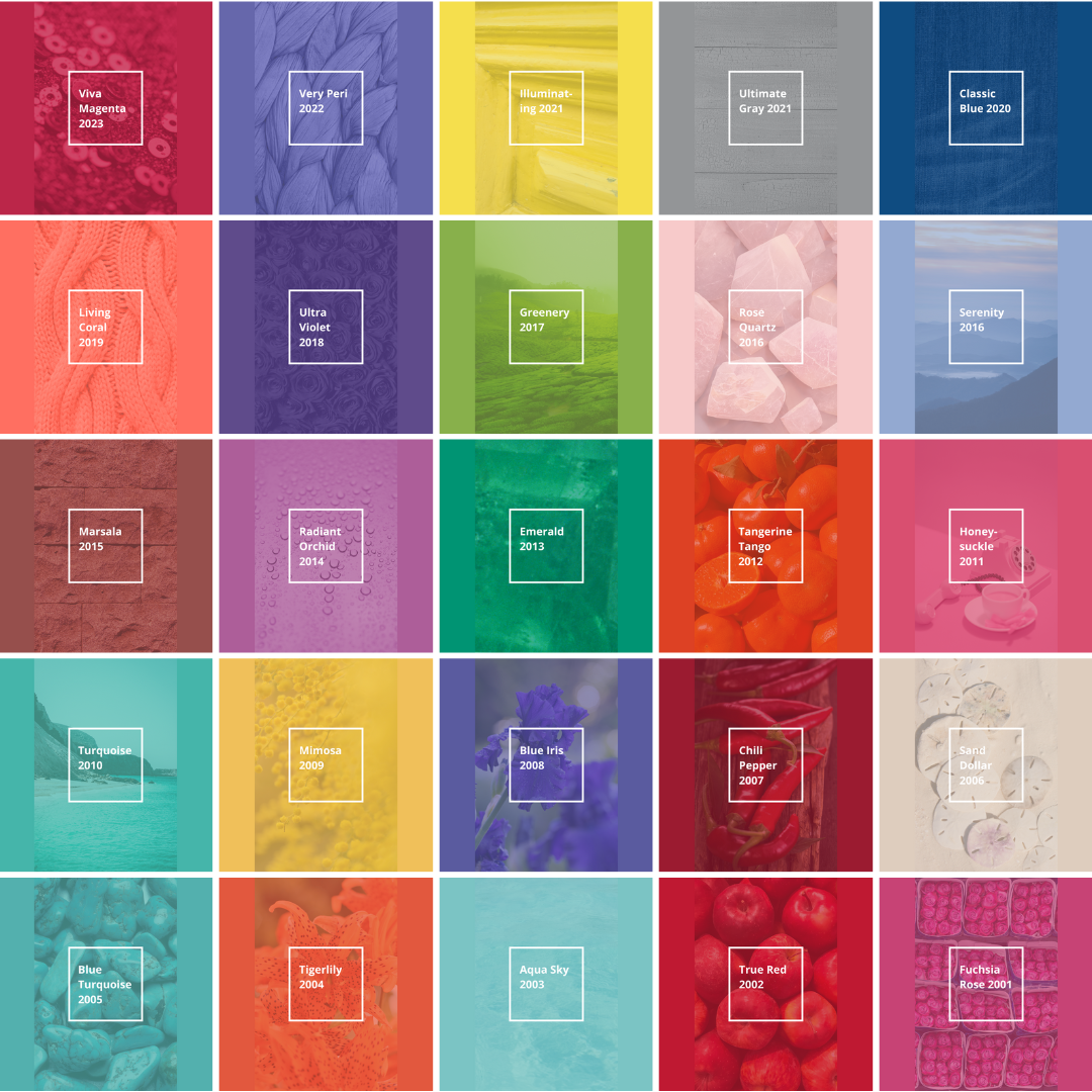 Pantone Colors of the Year