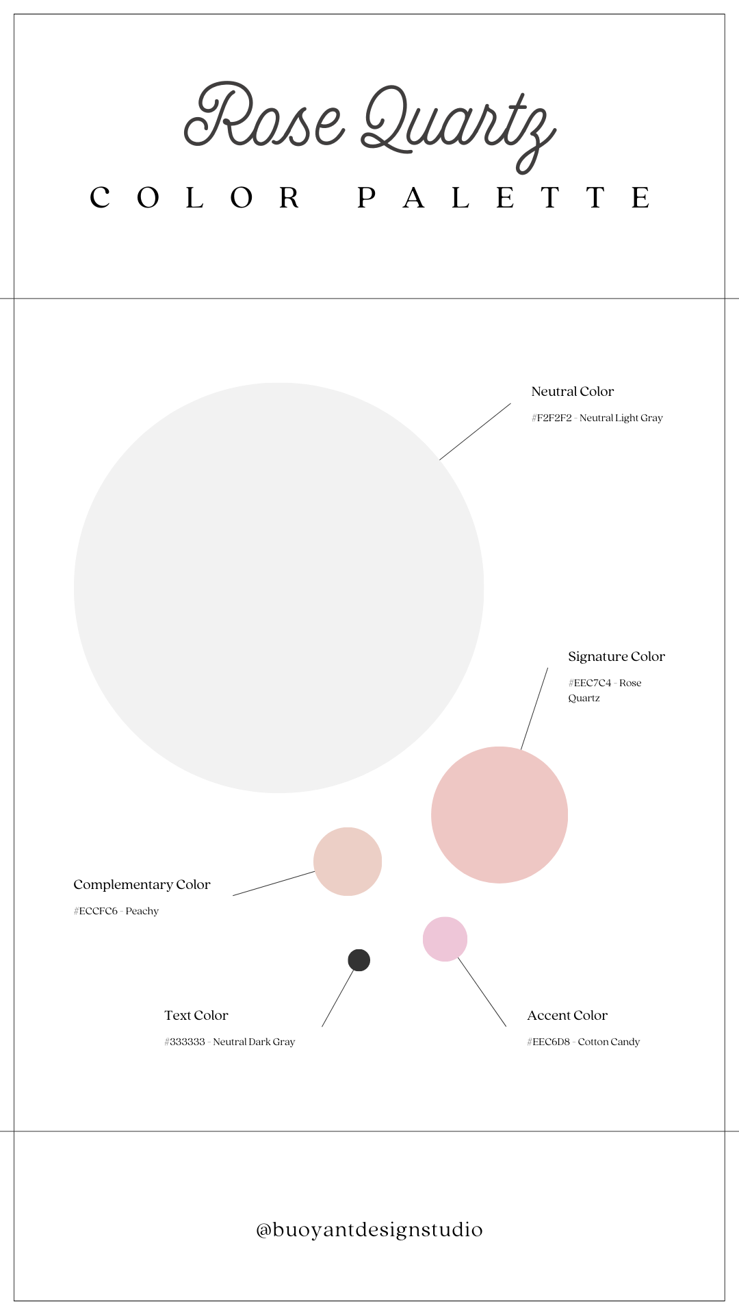 Rose Quartz Color Palette