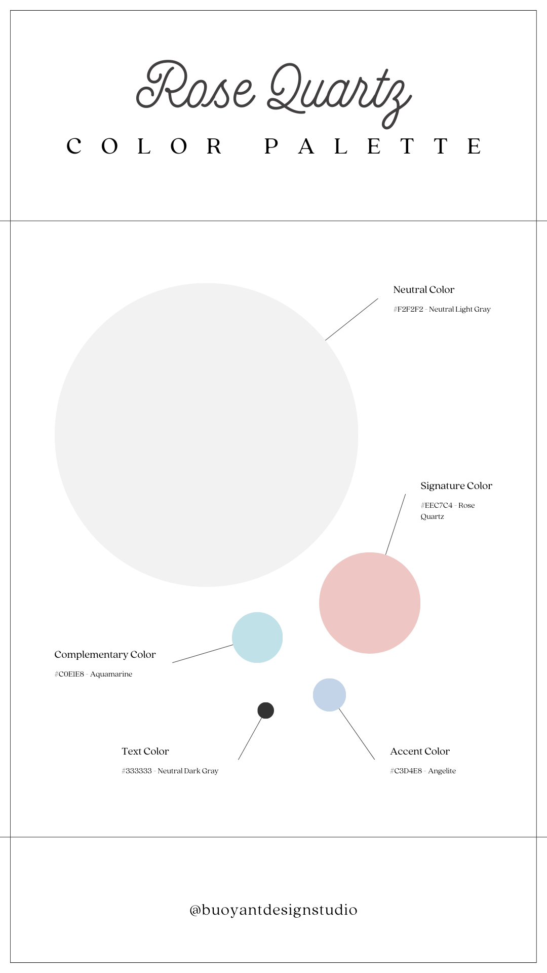 Rose Quartz Color Palette