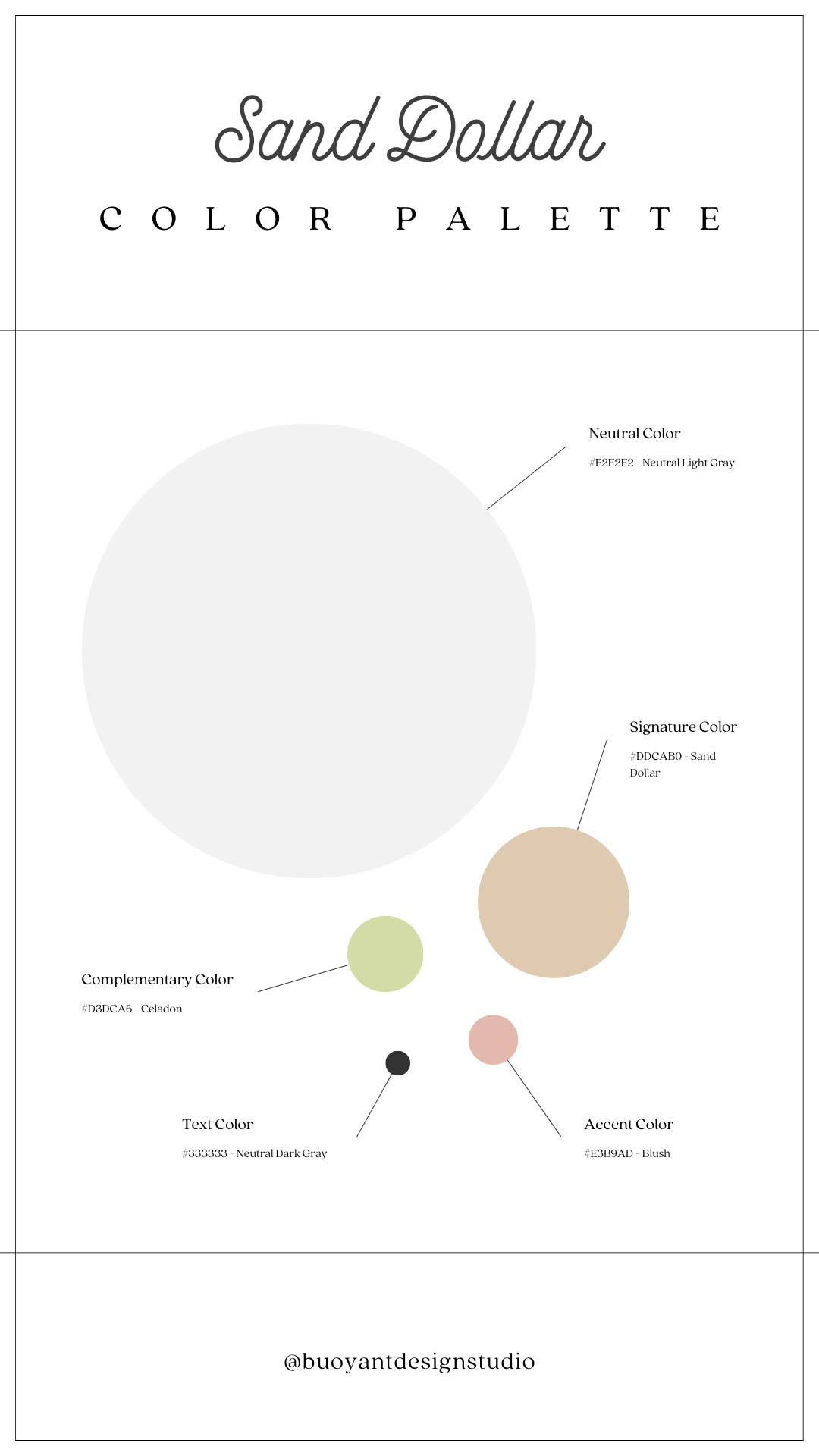 Sand Dollar Color Palette