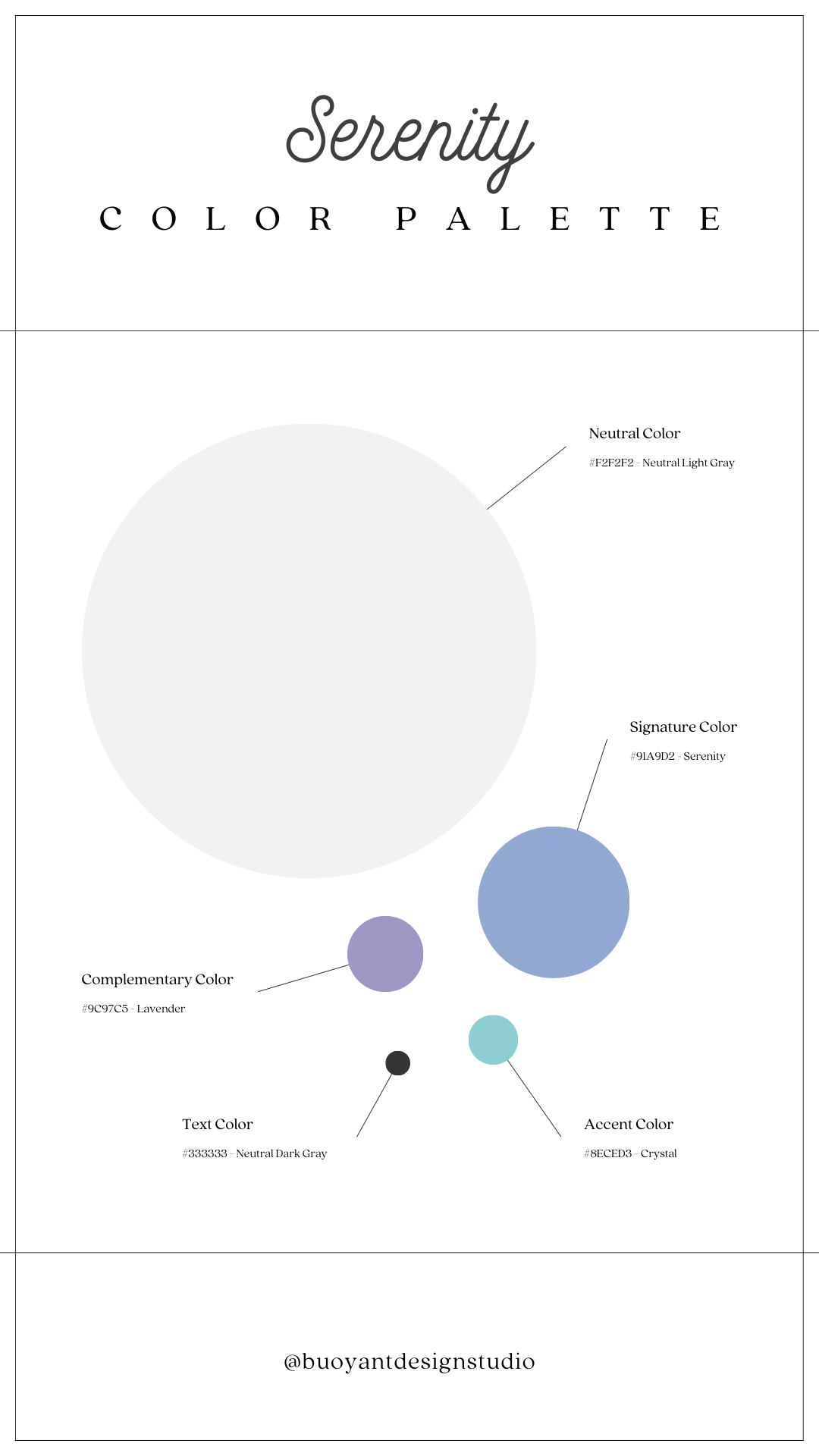 Serenity Color Palette