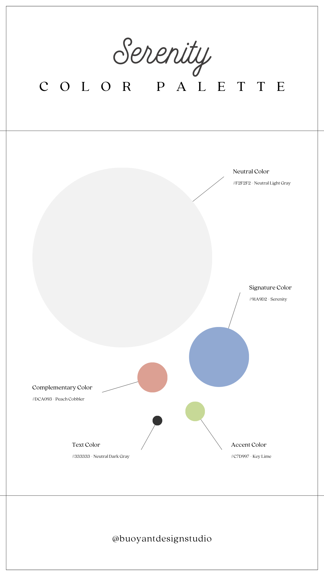 Serenity Color Palette