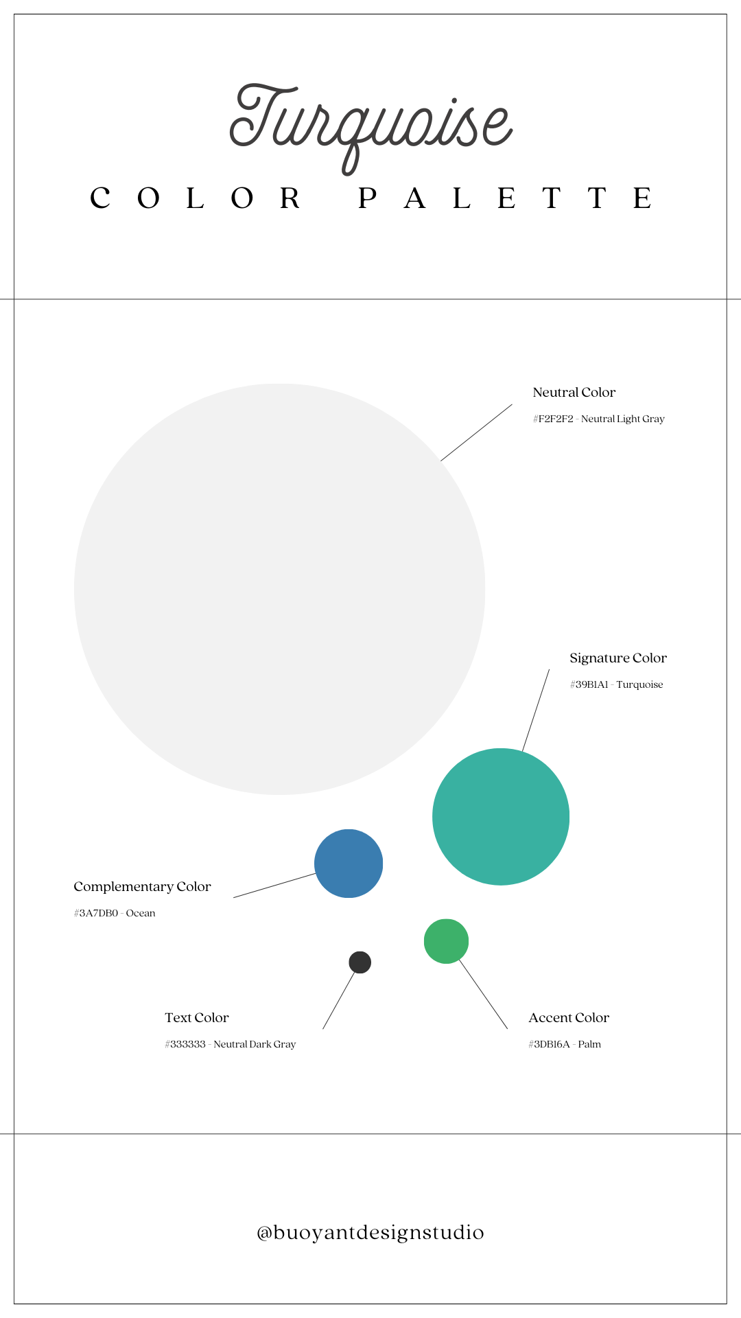 Turquoise Color Palette